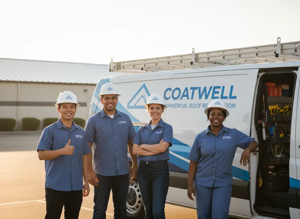 Commercial roof coating company in Lelia Lake, TX